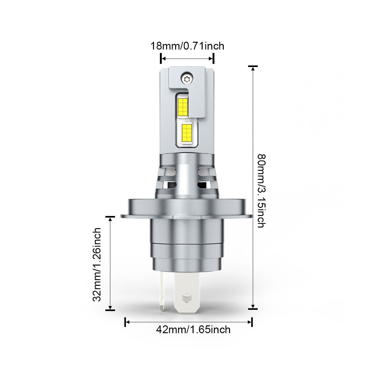 For Polaris XC-SP 700: 1999-2005 Snowmobile 3570 LED Headlight Hi/Lo bulbs 12v