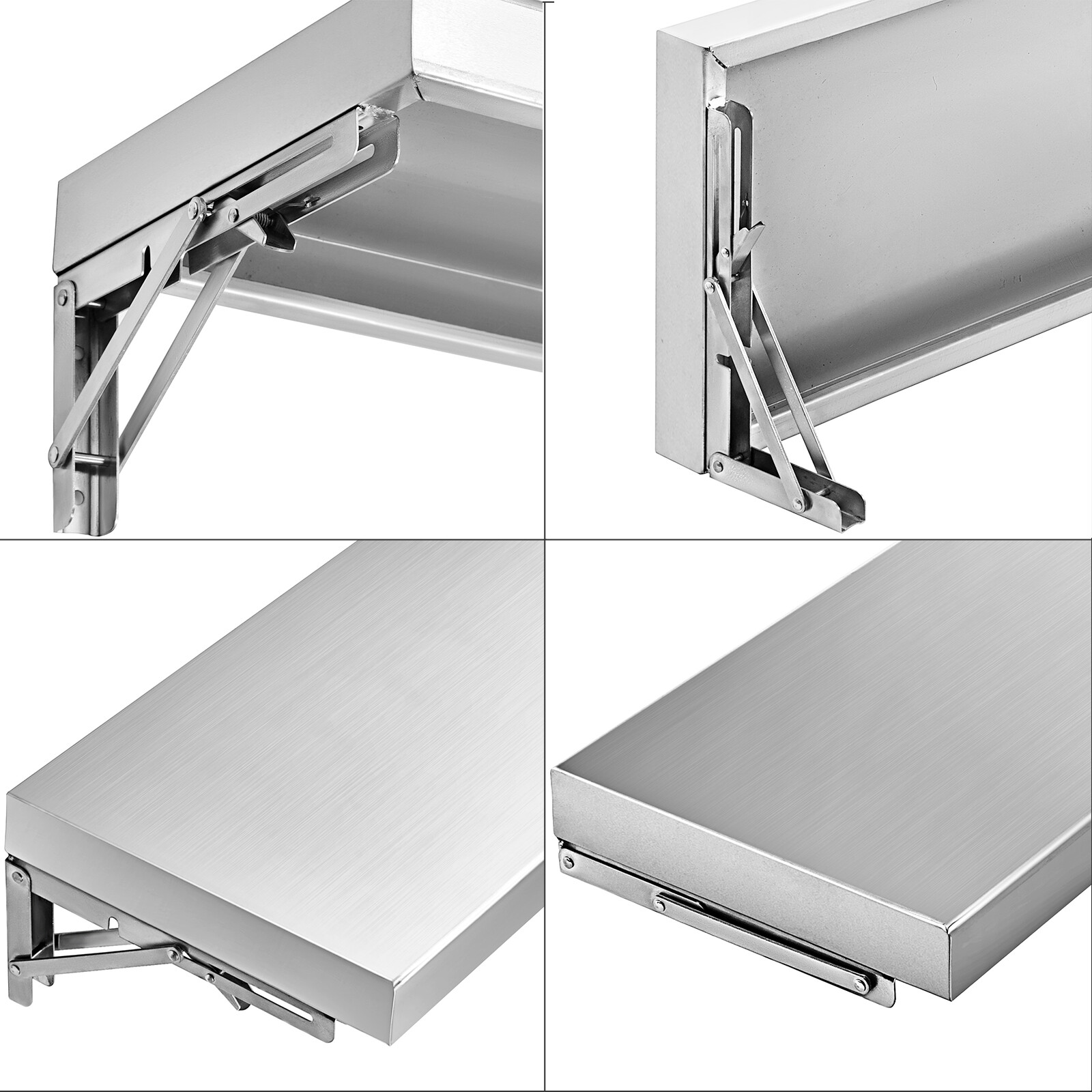 6 Foot Shelf for Concession Window Food Truck Accessories Business Stainless