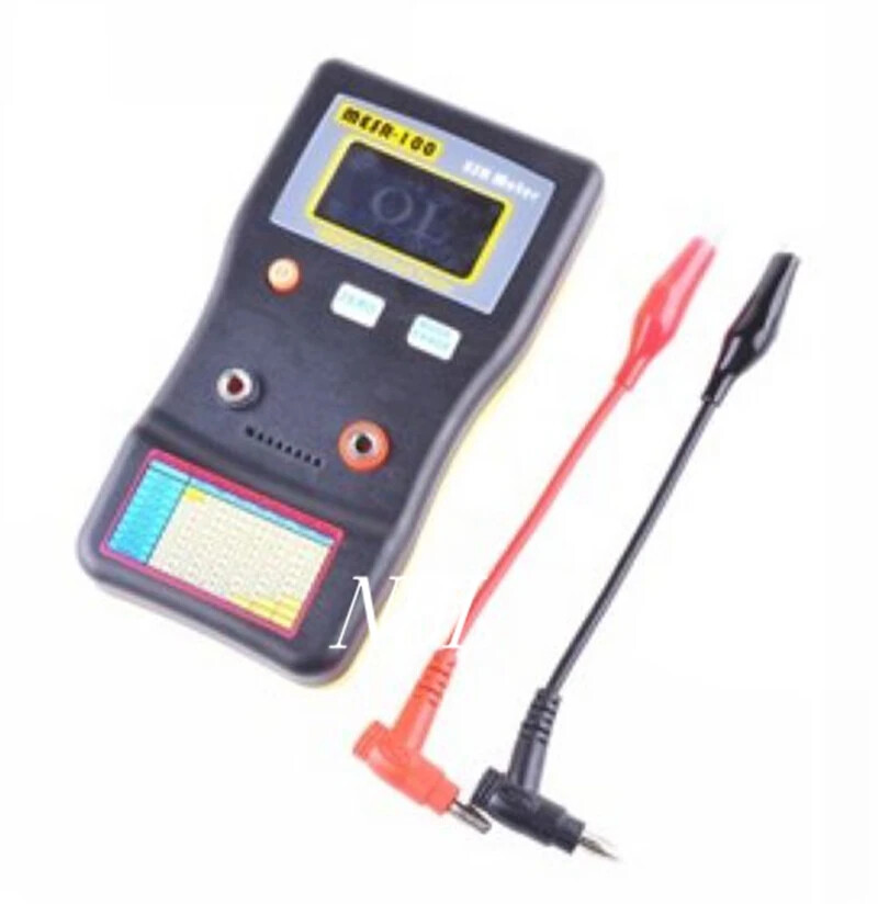 Digital Display Automatic Range Electrolytic Capacitor ESR Table MESR-100