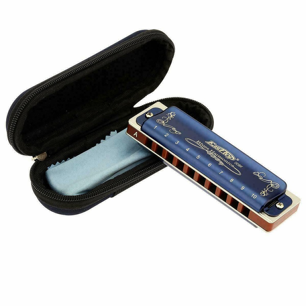 luxury Paddy Harmonica Richter Tuned Blues Diatonic Harmonica Phos Bronze Reeds
