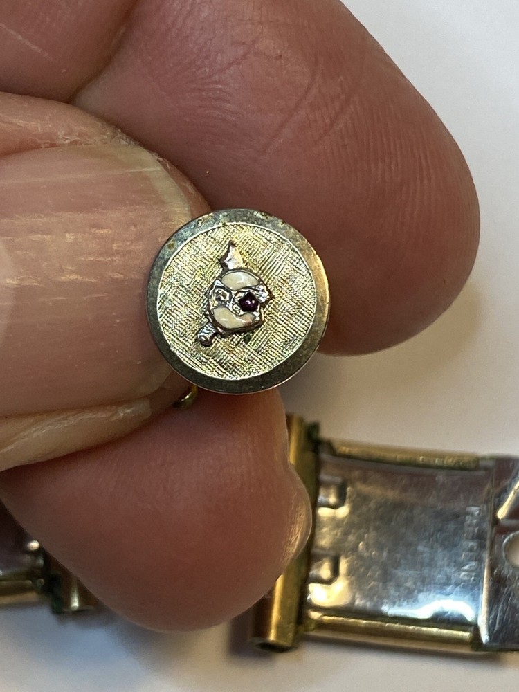 Masonic Shrine Pin Clips Patch Pat Pend