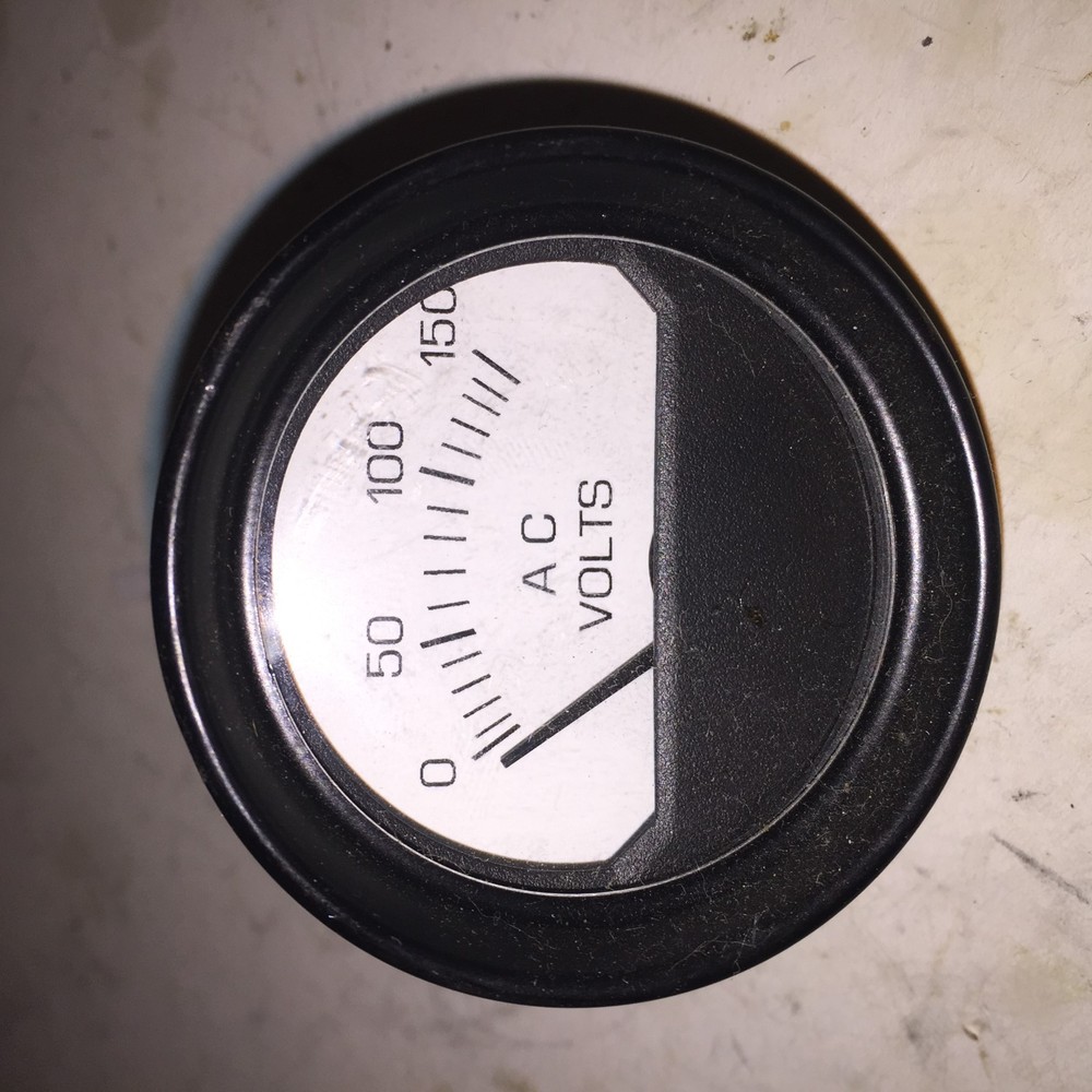 Prime AC Volts Gauge 0-150