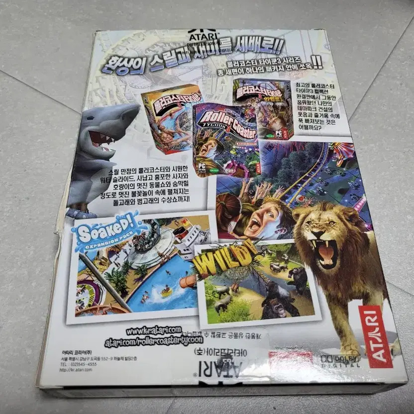 RollerCoaster Tycoon 3 Collection PC Game Rare