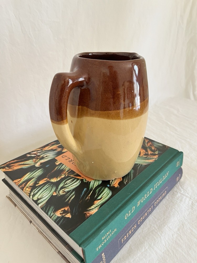 Vintage Stoneware Ceramic Pitcher or Vase