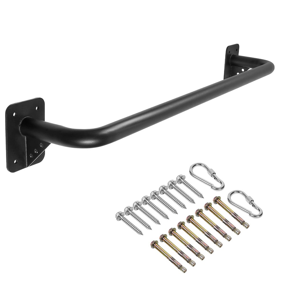 Wall Mounted Doorway Pull Up Bar, Heavy Duty Strength Training Pull-Up Bars f...