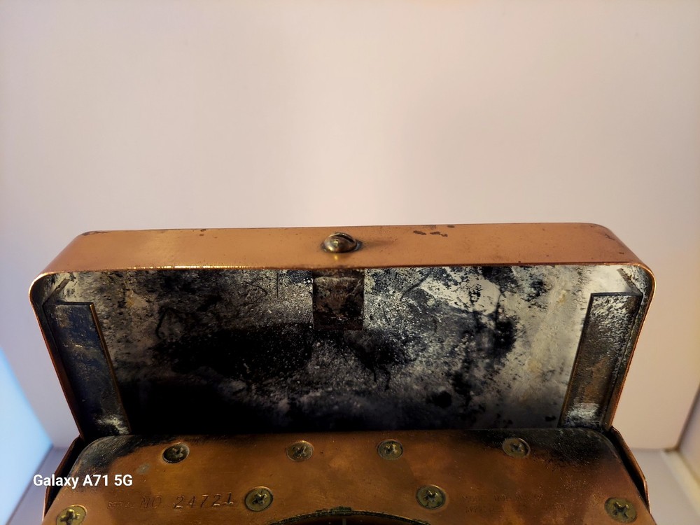 John E. Hand & Sons Co. Copper Ship Compass Model 24721