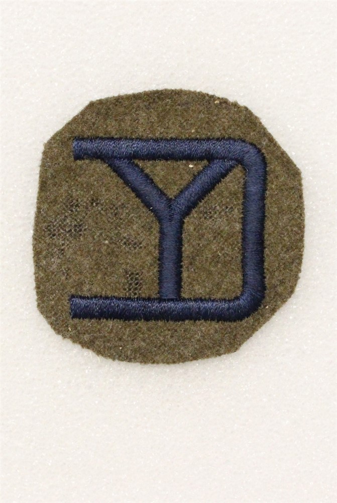 1920/30's Patch 0810: 26th Division - embroidered on wool