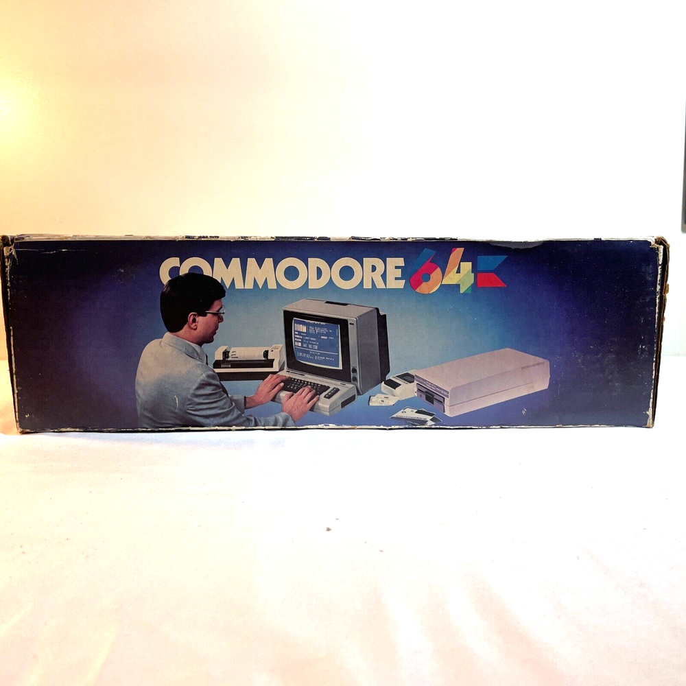 COMMODORE 64 Computer Vintage VTG Original **BOX, GUIDES & FOAM INSERTS ONLY**