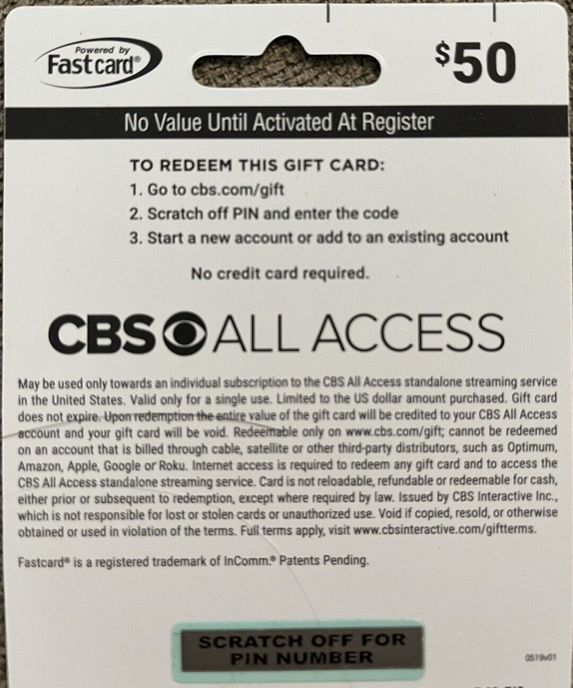 Paramount+ Gift Cards