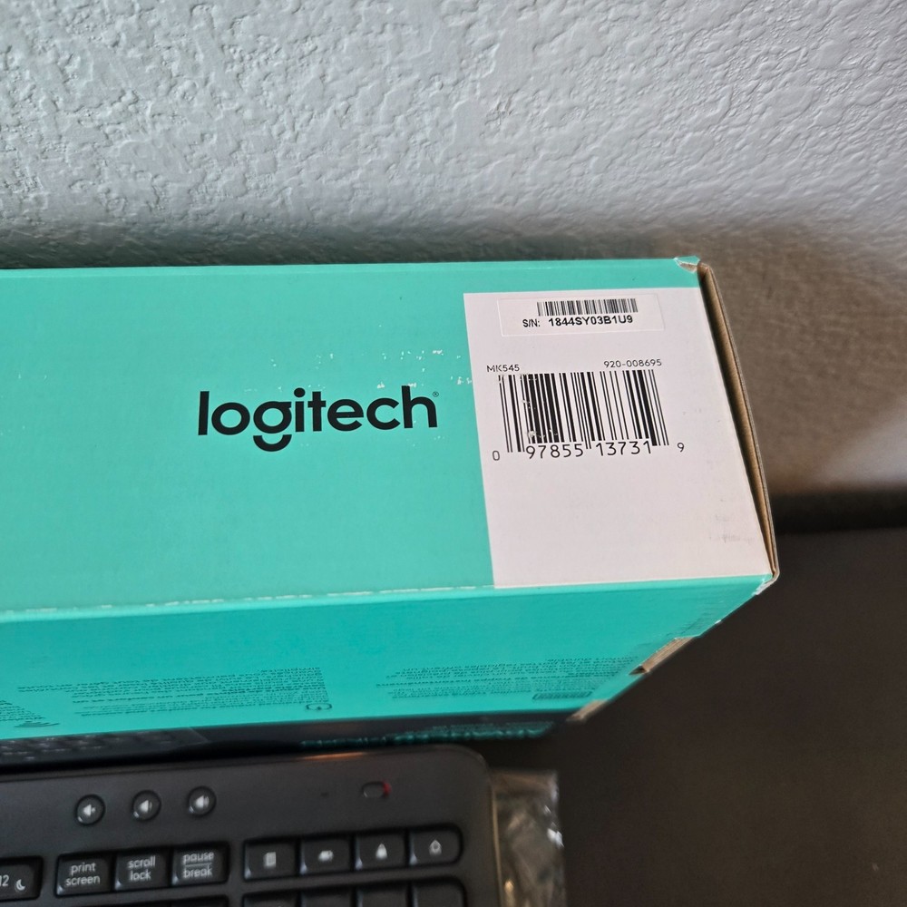 Logitech MK545 Wireless Keyboard & Mouse Advanced Combo Tested w/ Box
