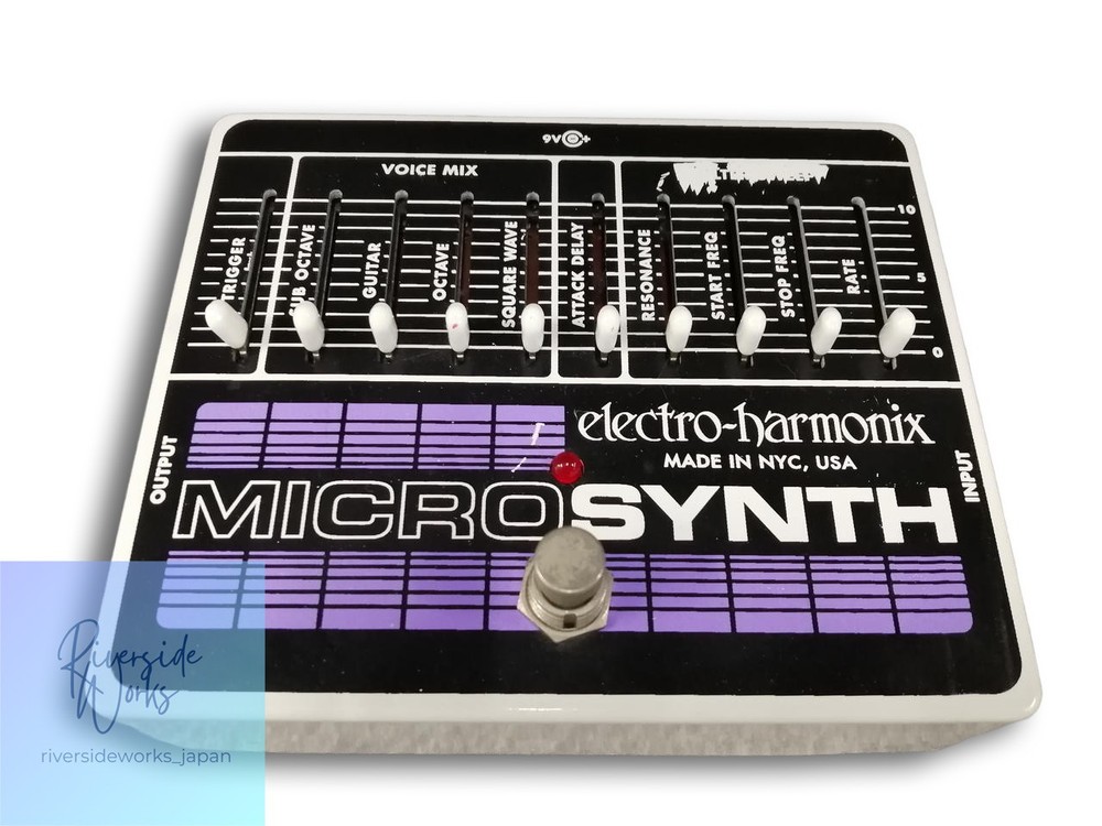 Electro-Harmonix Micro Synthesizer Effect Pedal Unique JP