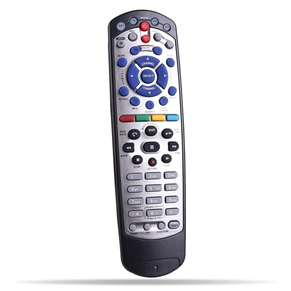 New IR Remote Control for Dish Network 20.1 Satellite Medium, Black
