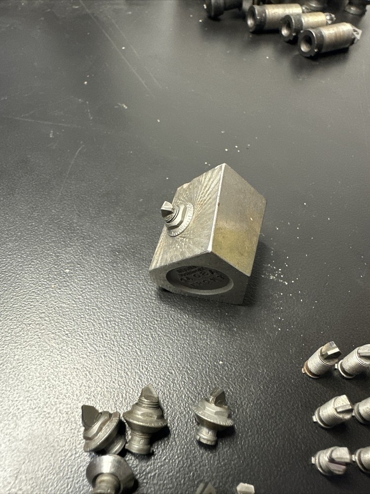 Devlieg Microbore 1408A Grinding Fixture Block Tool Sharpening Jig Machinist