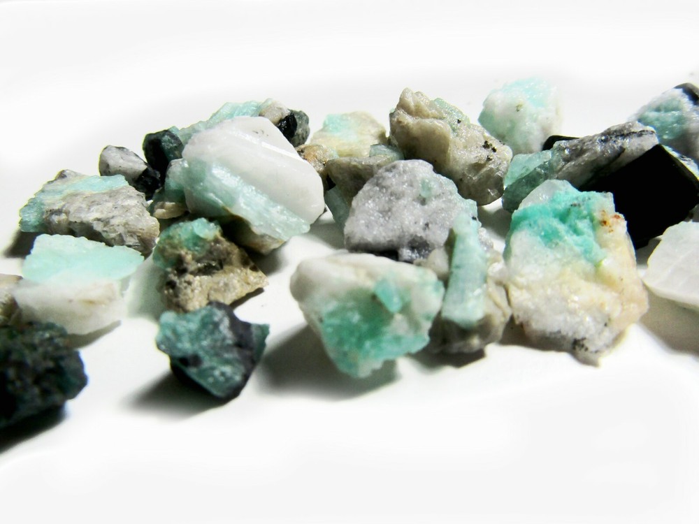 Raw Emerald Stone (1) in its Matrix