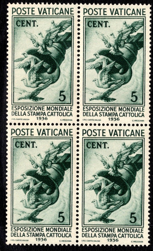 Vatican City Scott 47 Mint never hinged.
