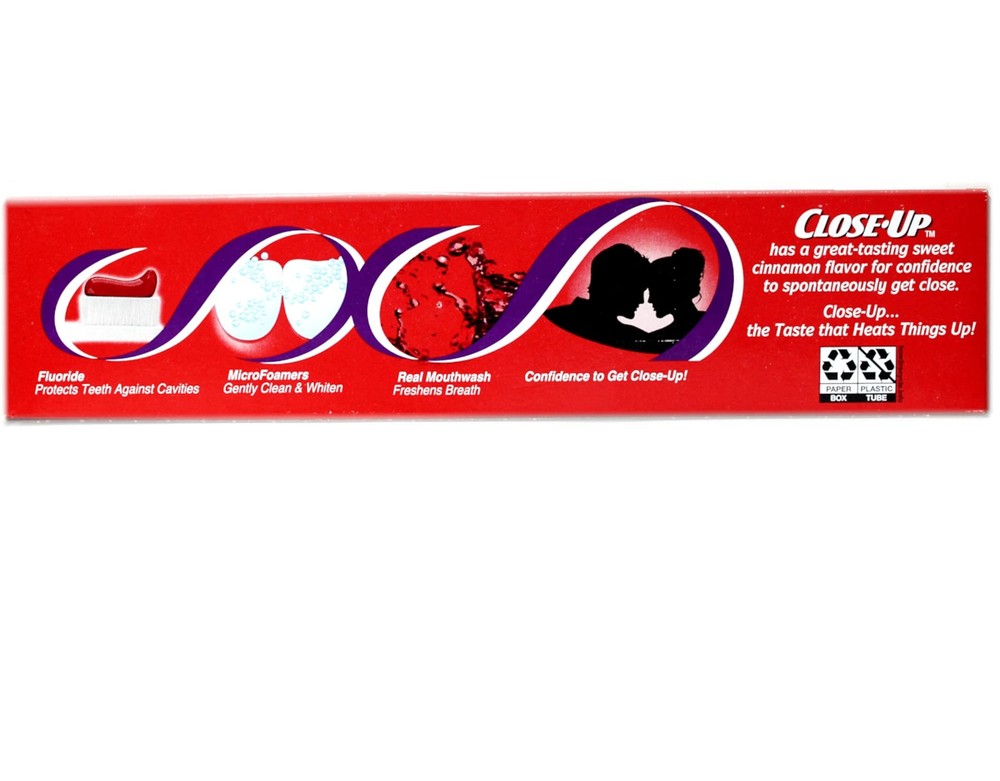 Anticavity Fluoride Toothpaste Cinnamon Flavor Refreshing Red Gel 6 oz
