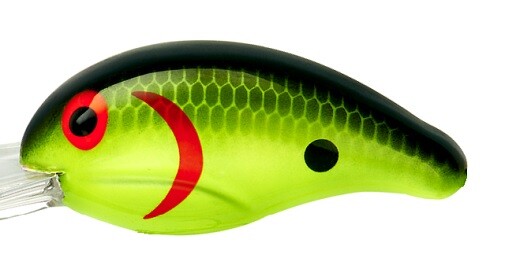 Bandit 100 Series Crankbait - Chartreuse Black Back