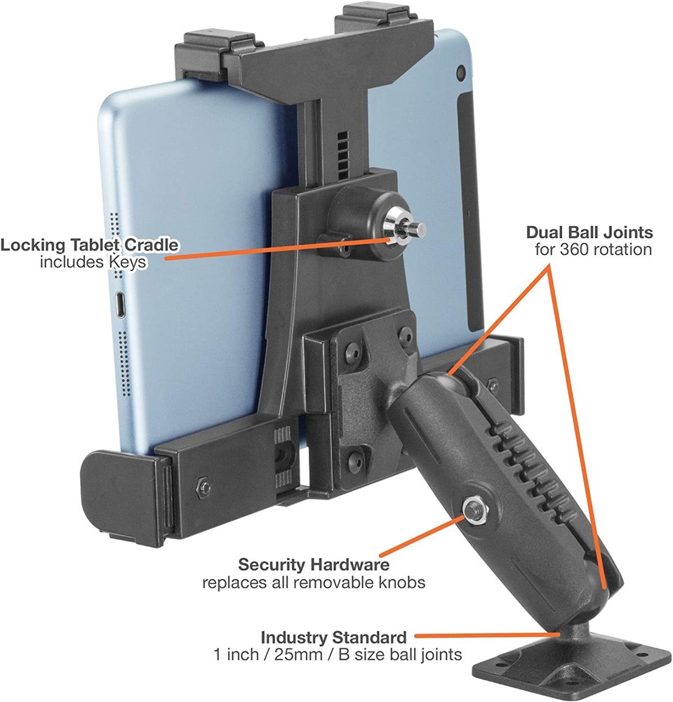 iBOLT TabDock Dock'n Lock Bizmount Heavy Duty Composite Locking Drill Base Mount