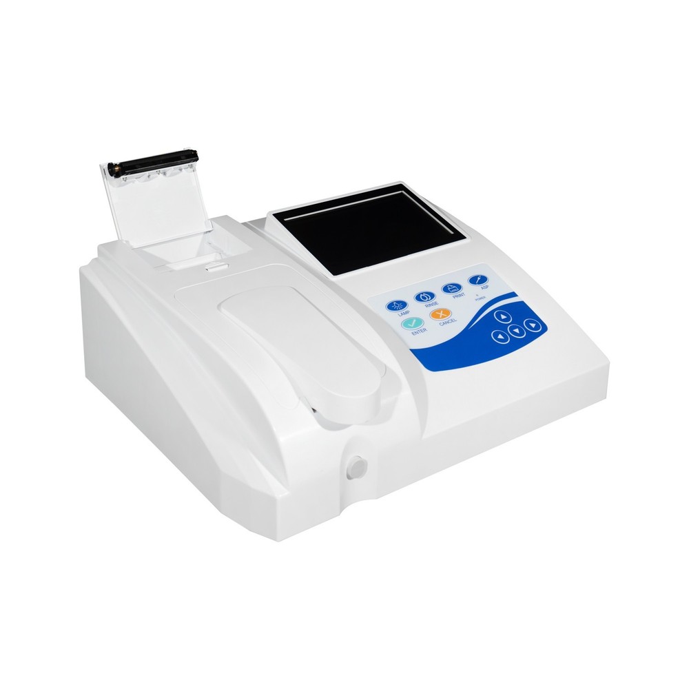 Semi-auto Biochemistry Blood Analyzer Touch Screen Multi-Parameter Printer