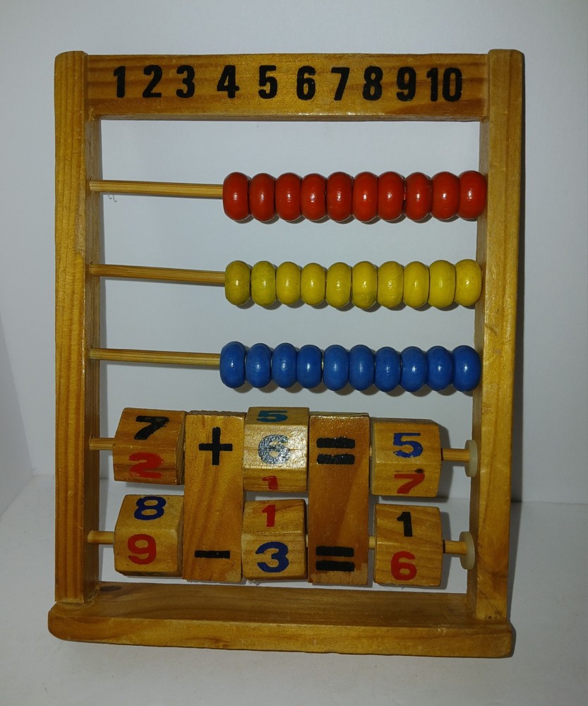 Wooden Abacus Learning Toy