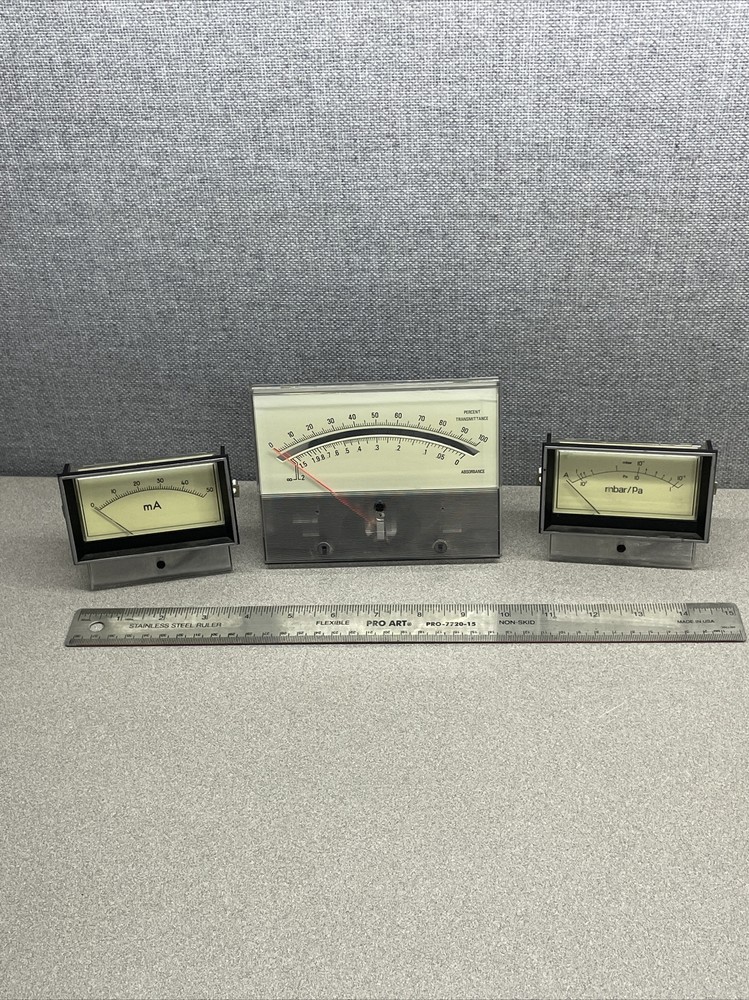 Vintage Electronic Gagues - Qty 3 - Untested