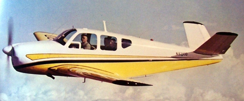 Two Sizes BEECH BONANZA V-TAIL PLANS & CONSTRUCTION ARTICLE for UC Model Planes