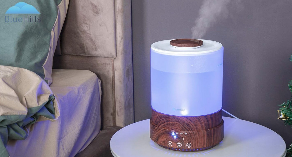 BlueHills Large Capacity 84 oz Water Diffuser - Essential Oils, Timer/Mist Setti