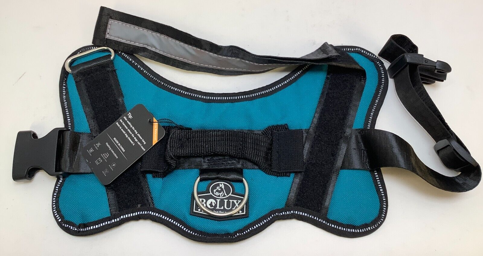 BOLUX Dog Harness, Turquoise, Size Medium, Free Shipping!!!