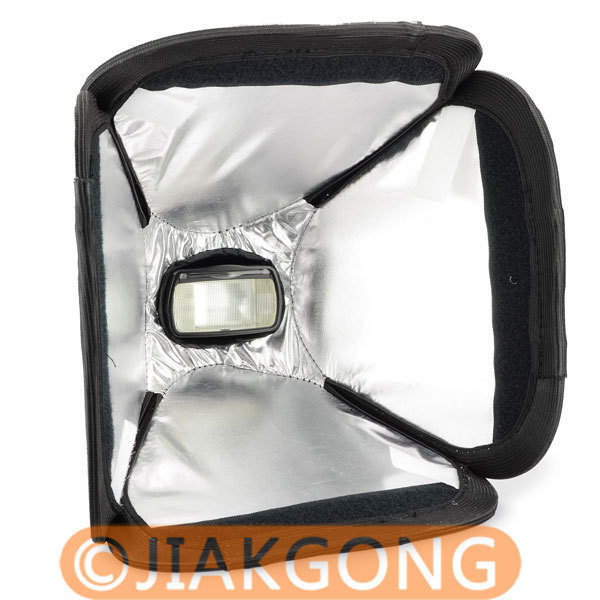 DSLRKIT mini Soft Box Kit Softbox Flash Speedlite