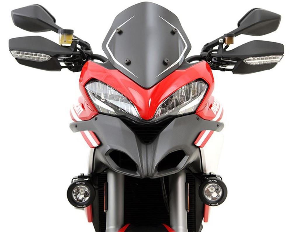Denali light mount Black Ducati Multistrada 1200S 2010 - 2014