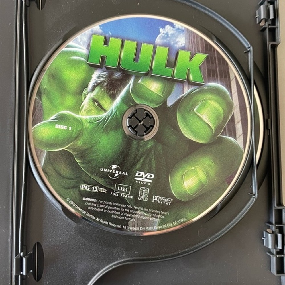 2 Disc CD of The Hulk