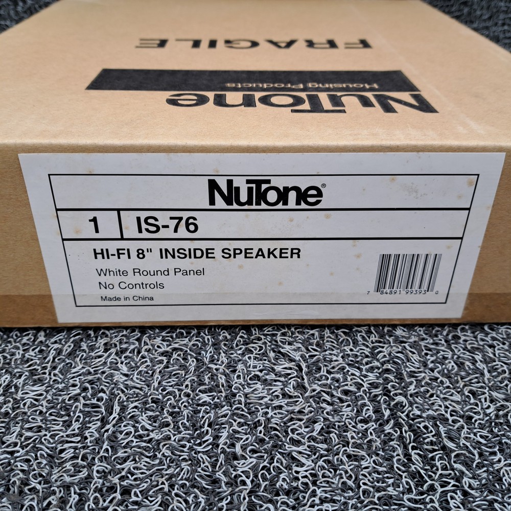 NuTone 8" intercom Speaker IS-76 NuTone HI-FI 8" Inside Speaker