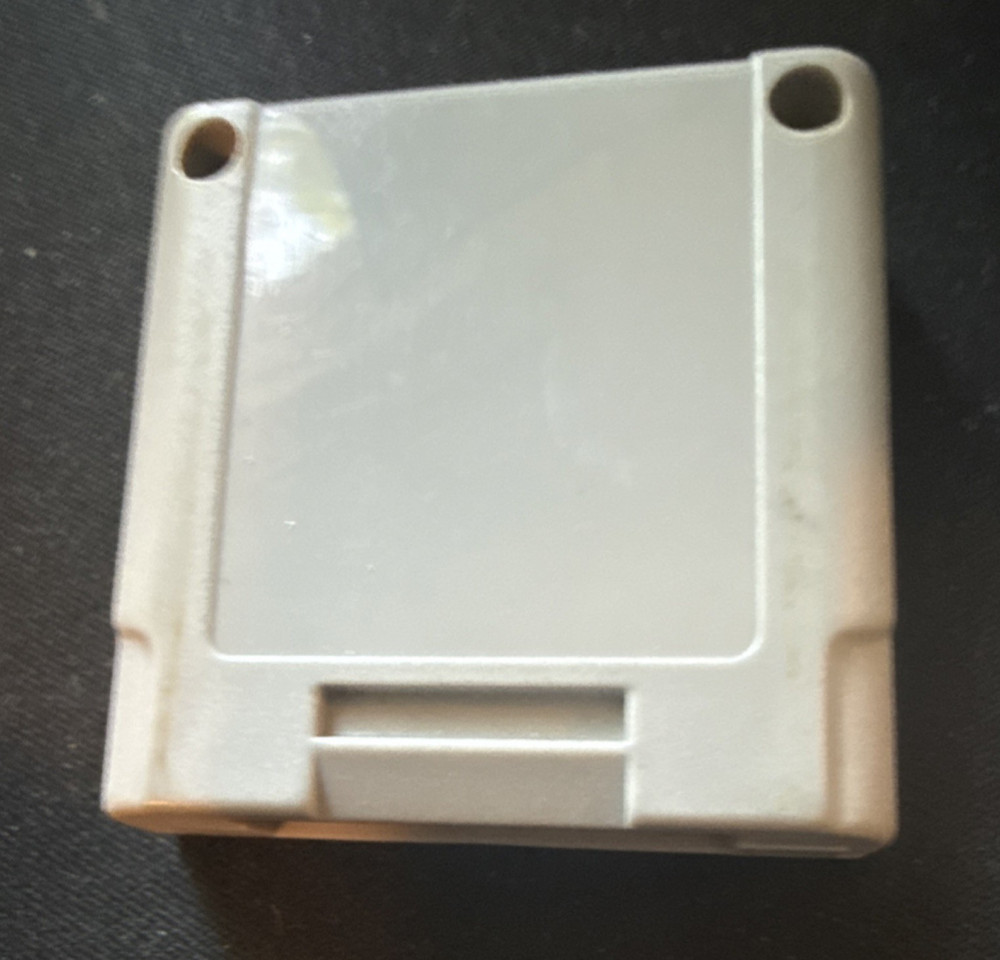 Gray Memory Card for Nintendo 64 Proprietary External Attachment