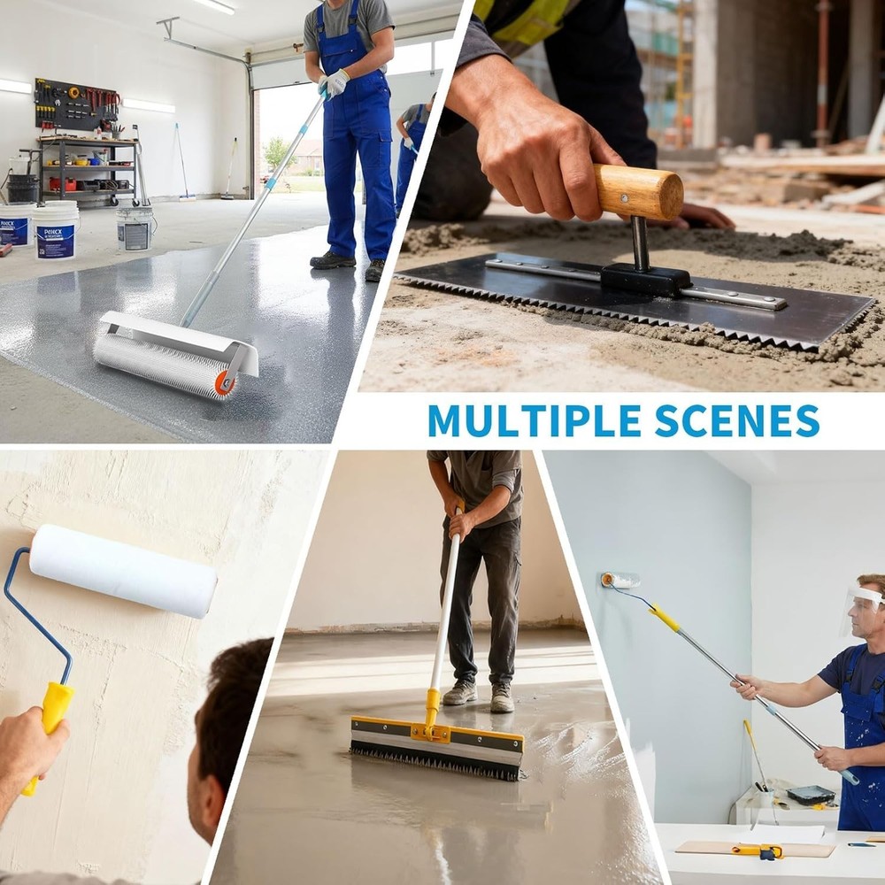 Self Leveling Cement Tool Kit, Upgrade Set