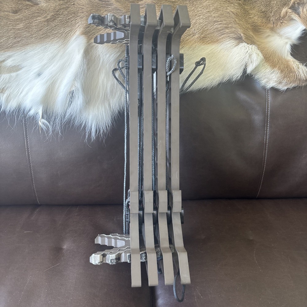 Trophyline Hyperlite Climbing Sticks 4 pack used with extra accessory￼