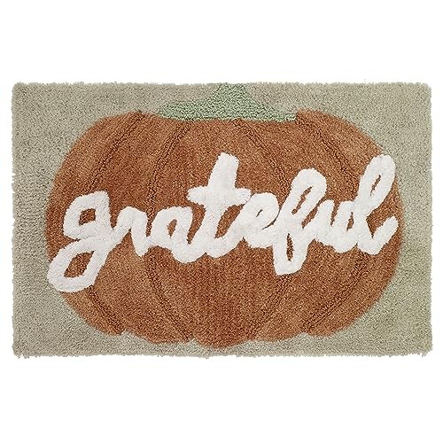 - Bath Mat, Cotton Bath Rug, Fall Home Decor (Grateful Patch Collection)