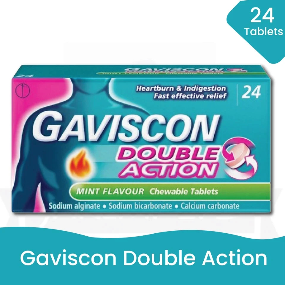 (24CtTablets) GavI$-Con Tablets Double Action