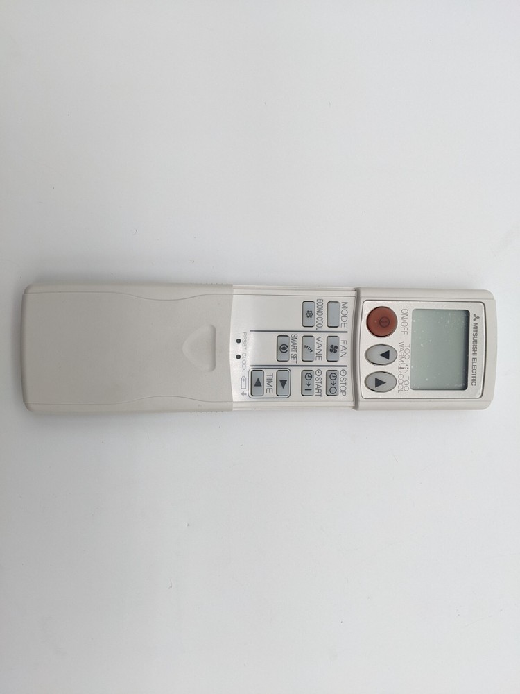 Mitsubishi Electric Mr Slim E1207E426 KM10A White Wireless HVAC Remote Control