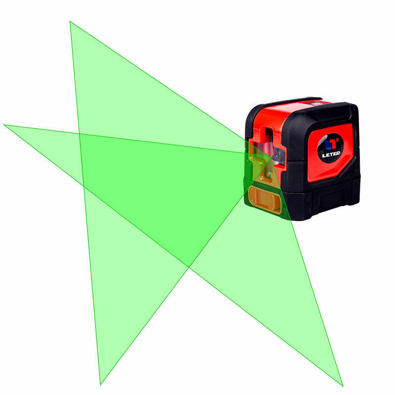 LETER Mini Style Self-Leveling Green Laser Level Cross Line With Light Source