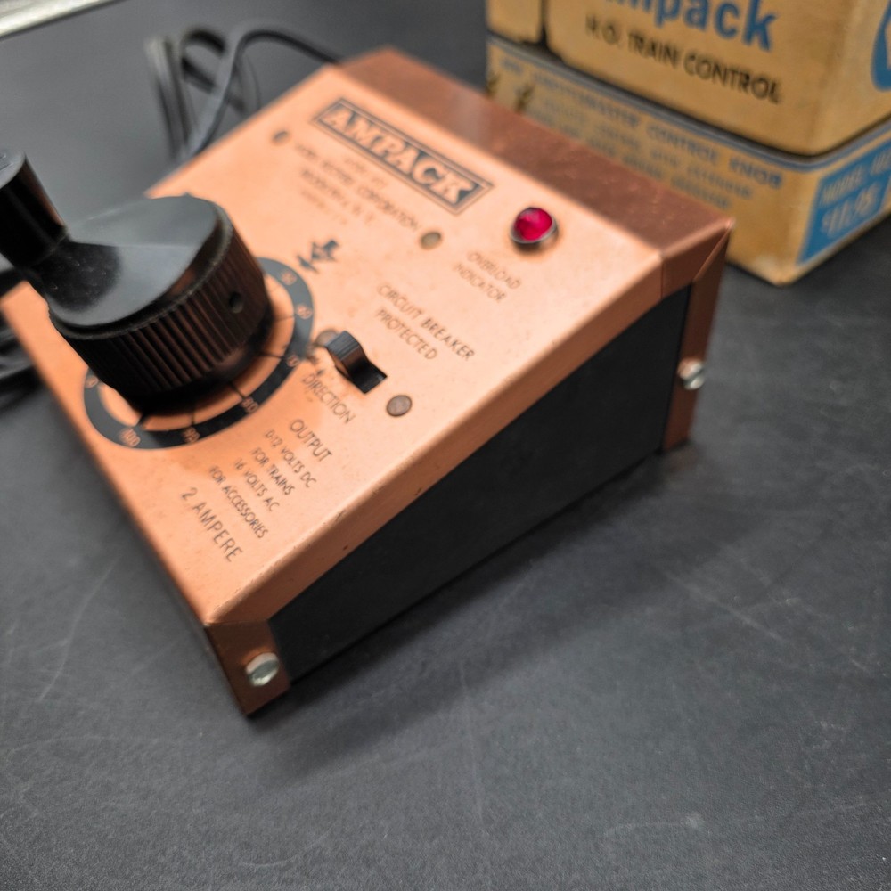 Vintage Ampack HO Train Control Model 402 UNTESTED