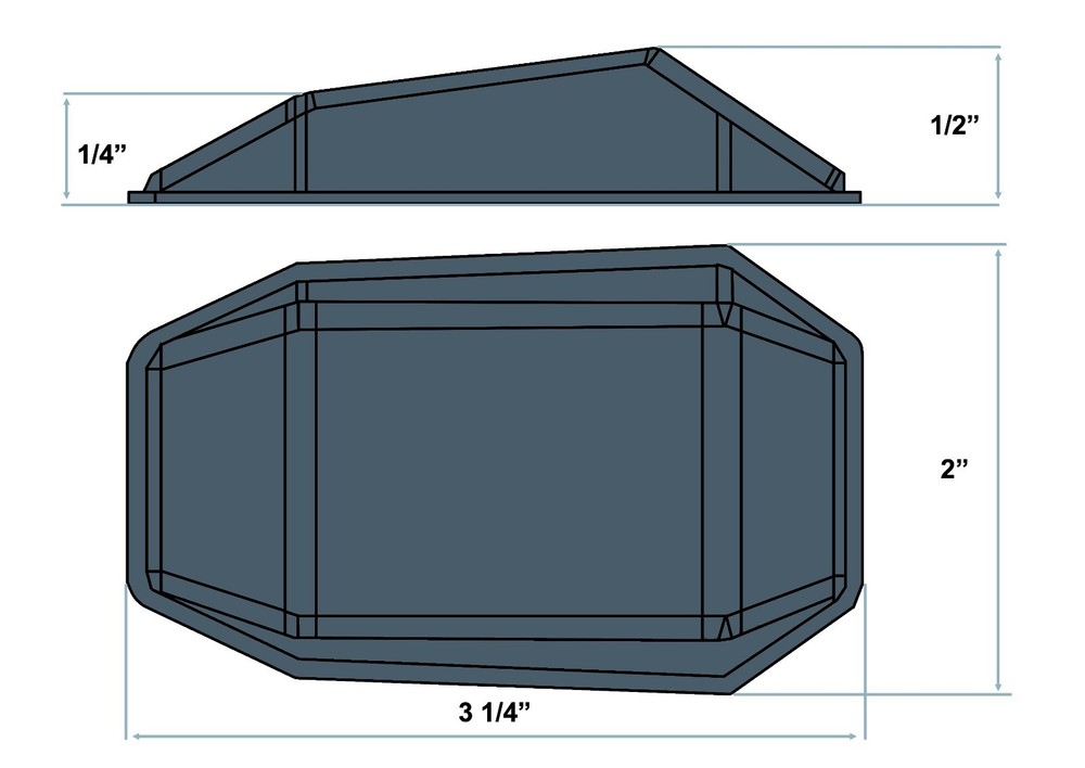 MIE Productions Holster Wedge