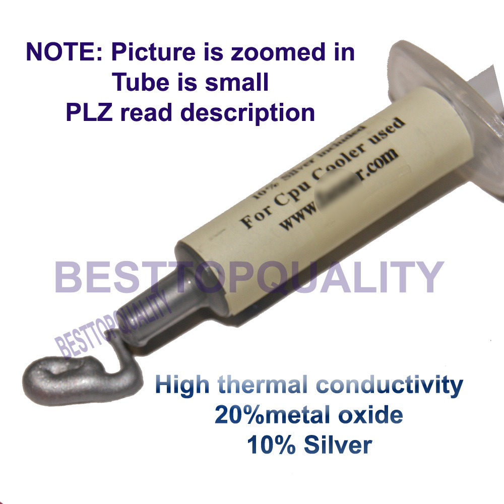 SILVER Thermal Grease CPU GPU XBOX PS HeatSink Compound Paste ARCTIC Alternative