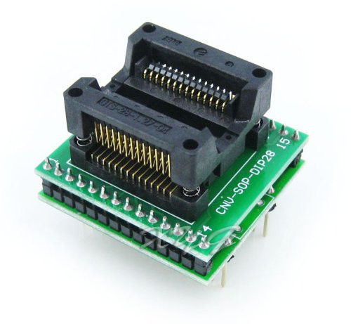 SO28 SOIC28 SOP28 to DIP28 Programmer adapter Socket Module new