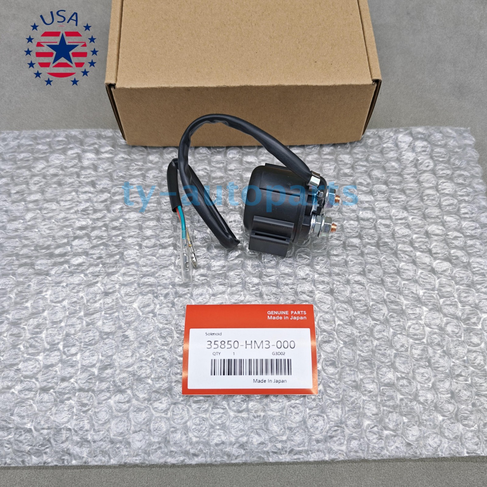 OEM Starter Solenoid Relay Switch for Honda 35850-HM3-000 Sportrax 400 USA!