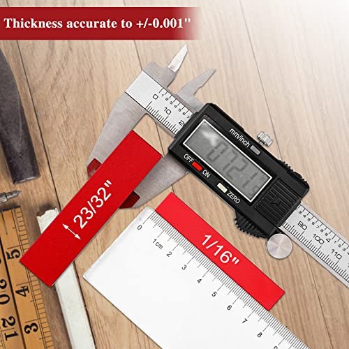 Setup Blocks Height Gauge Set, Packing 15 PCS Precision Solid Aluminum Router