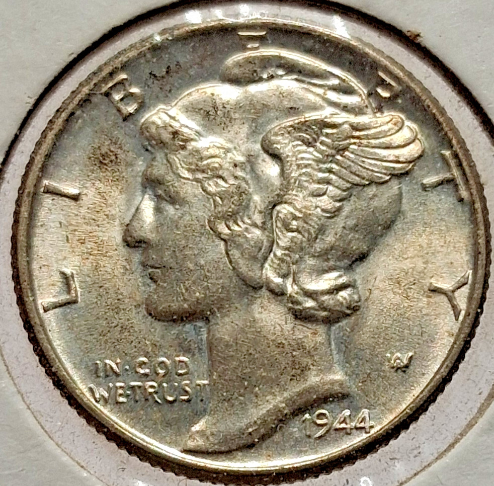 1944 Mercury Dime