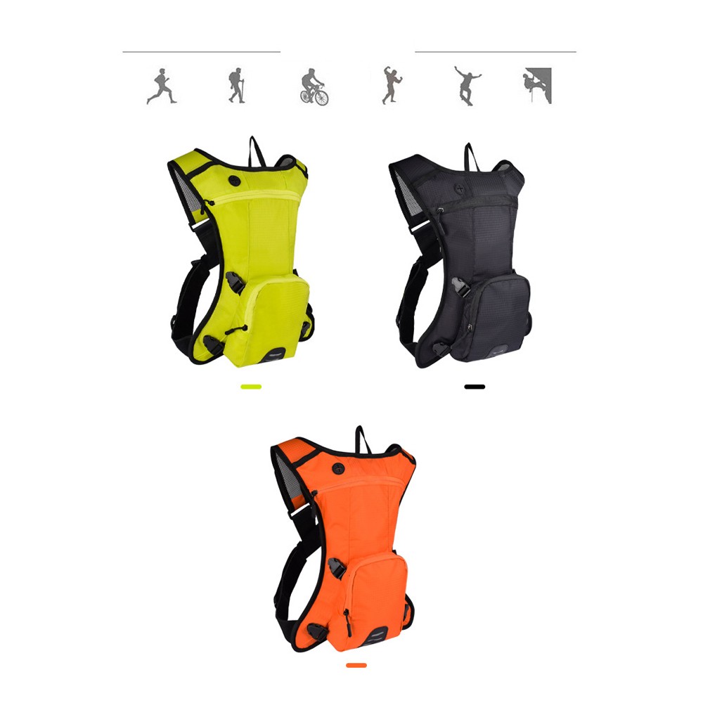 Motorcycle Backpack Portable Hydration Pack Lightweight Sports Bag Compatib OMGR