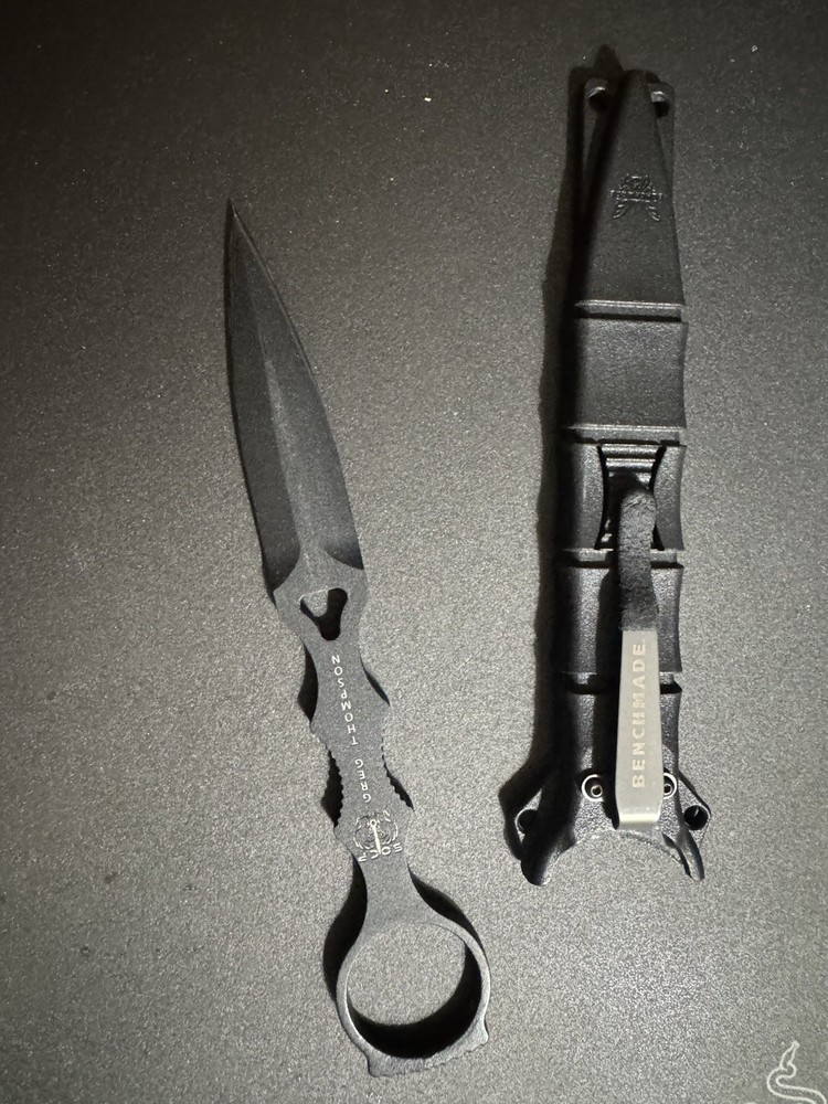 Benchmade Knives SOCP Fixed Blade Knife Dagger BM-176BKSN