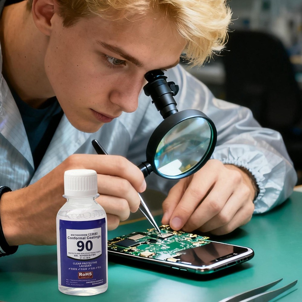 Quick Drying PCB Three Proof Paint Waterproof Moisture-proof Protective Paint