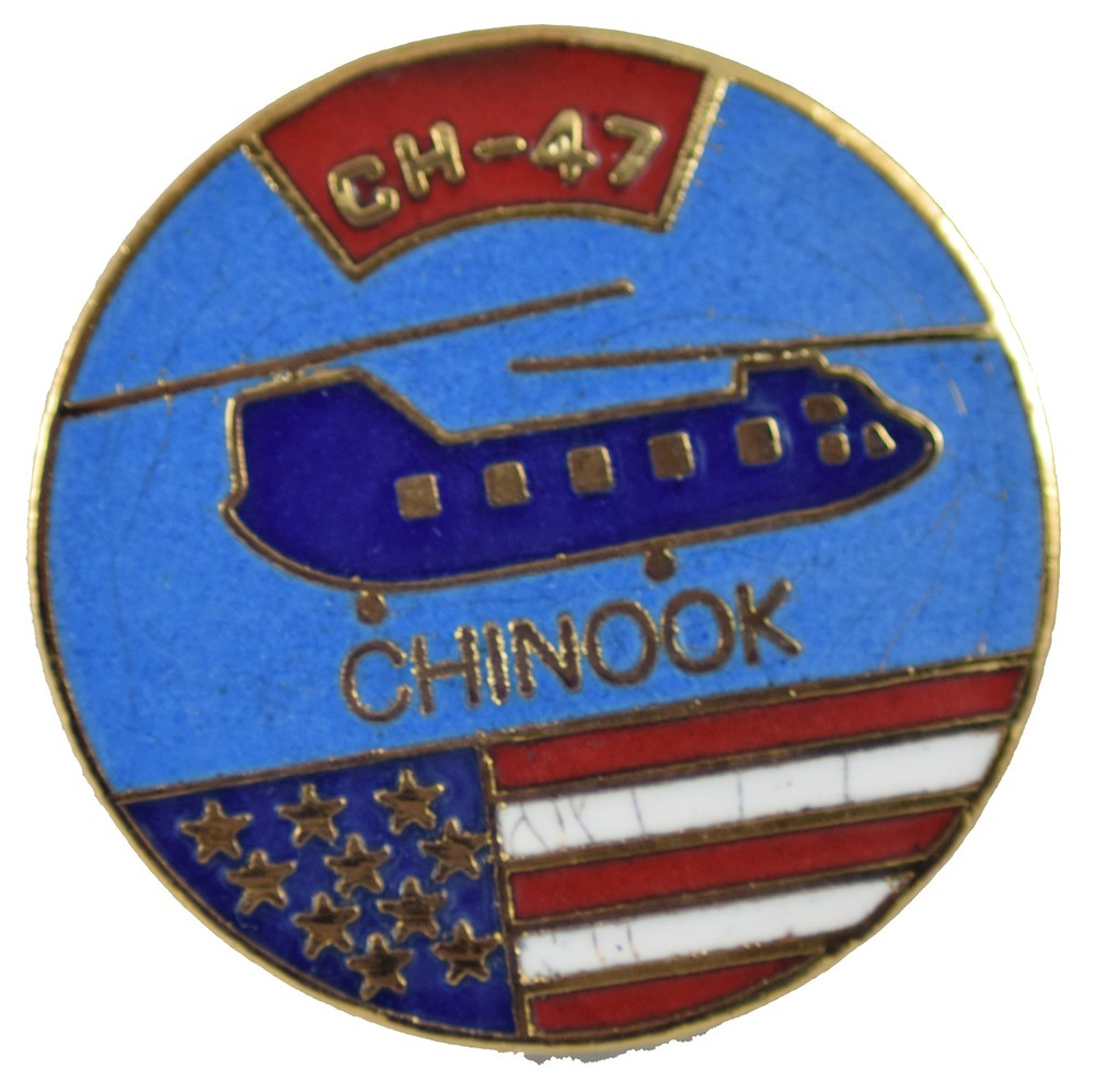 CH-47 CHINOOK HAT PIN
